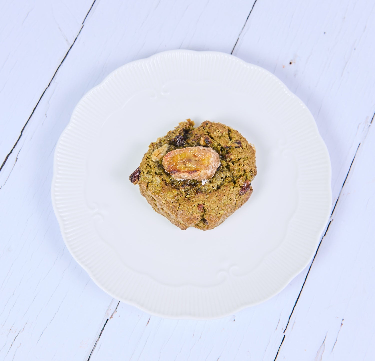 Banana, Oat & Matcha Cookie