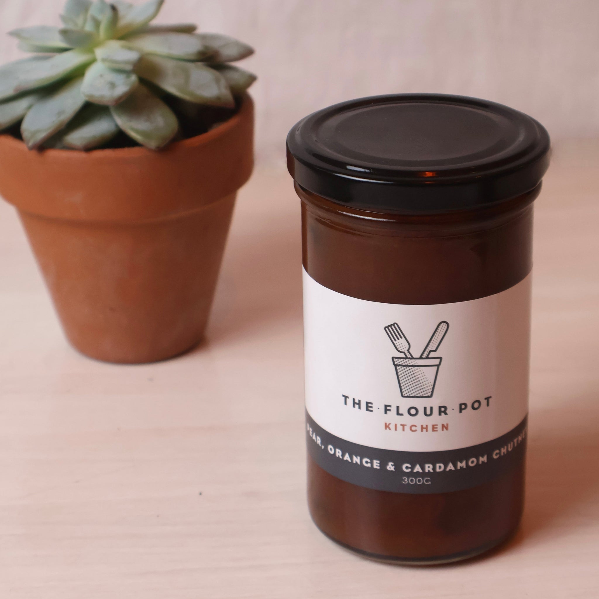 Pear, Orange & Cardamom Chutney